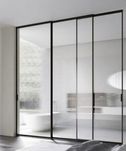 Cửa lùa 3 cánh slim nội thất